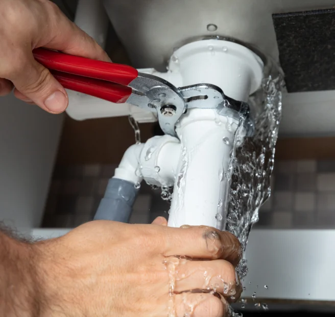 Sample image of leakage repair service.